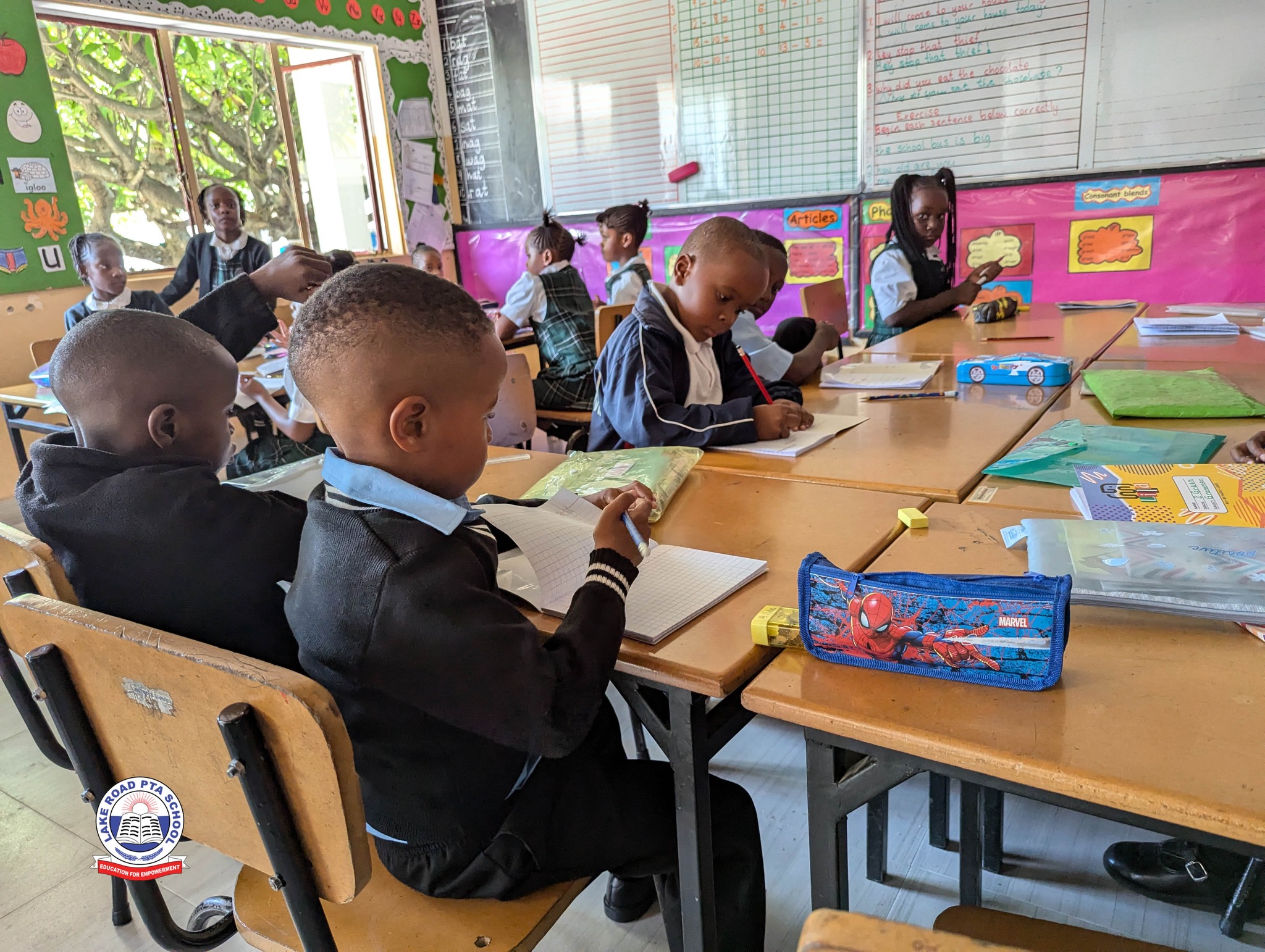 Primary Students at Lake Road PTA School